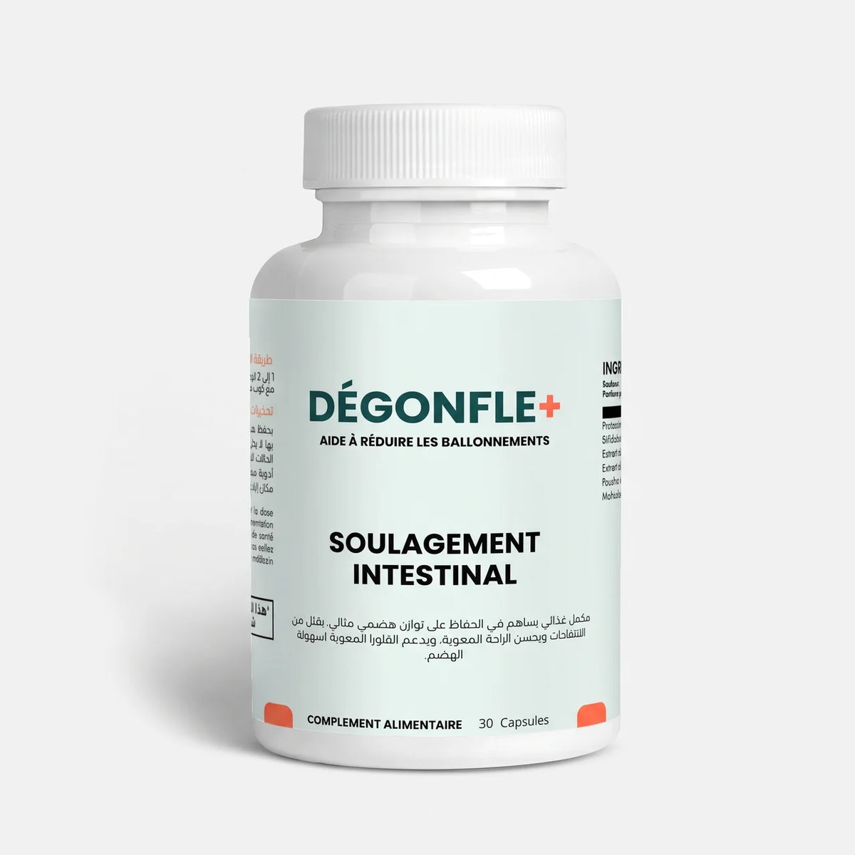 DÉGONFLE+ Aide à réduire les ballonnements